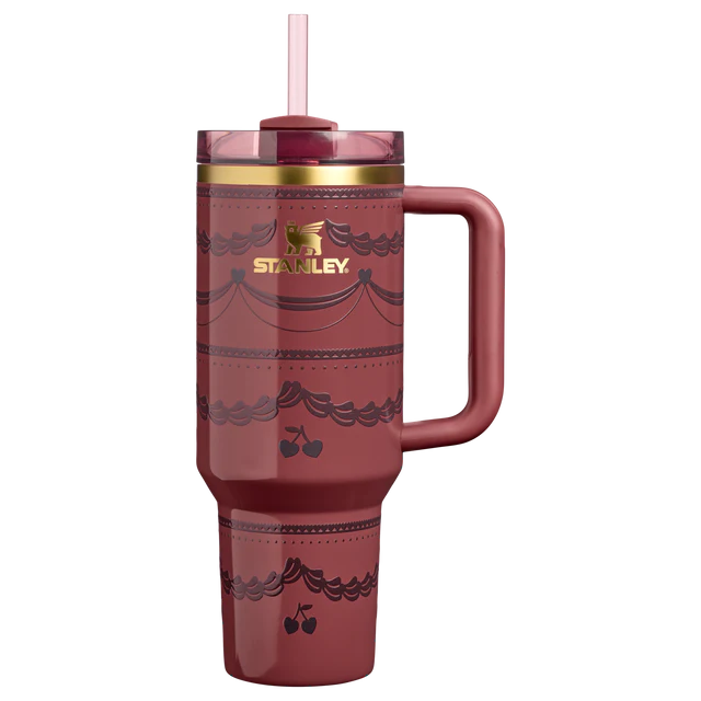 Stanley Valentine's Day Quencher® H2.0 FlowState™ Tumbler 30oz – Velvet Cake Collection