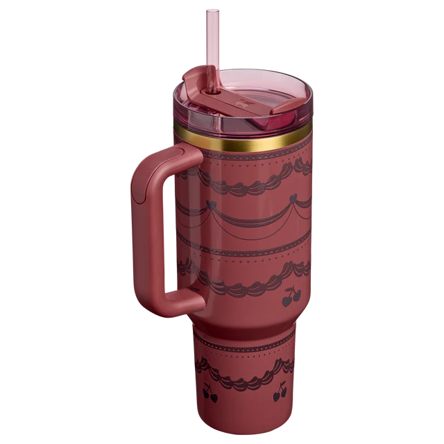 Stanley Valentine's Day Quencher® H2.0 FlowState™ Tumbler 30oz – Velvet Cake Collection